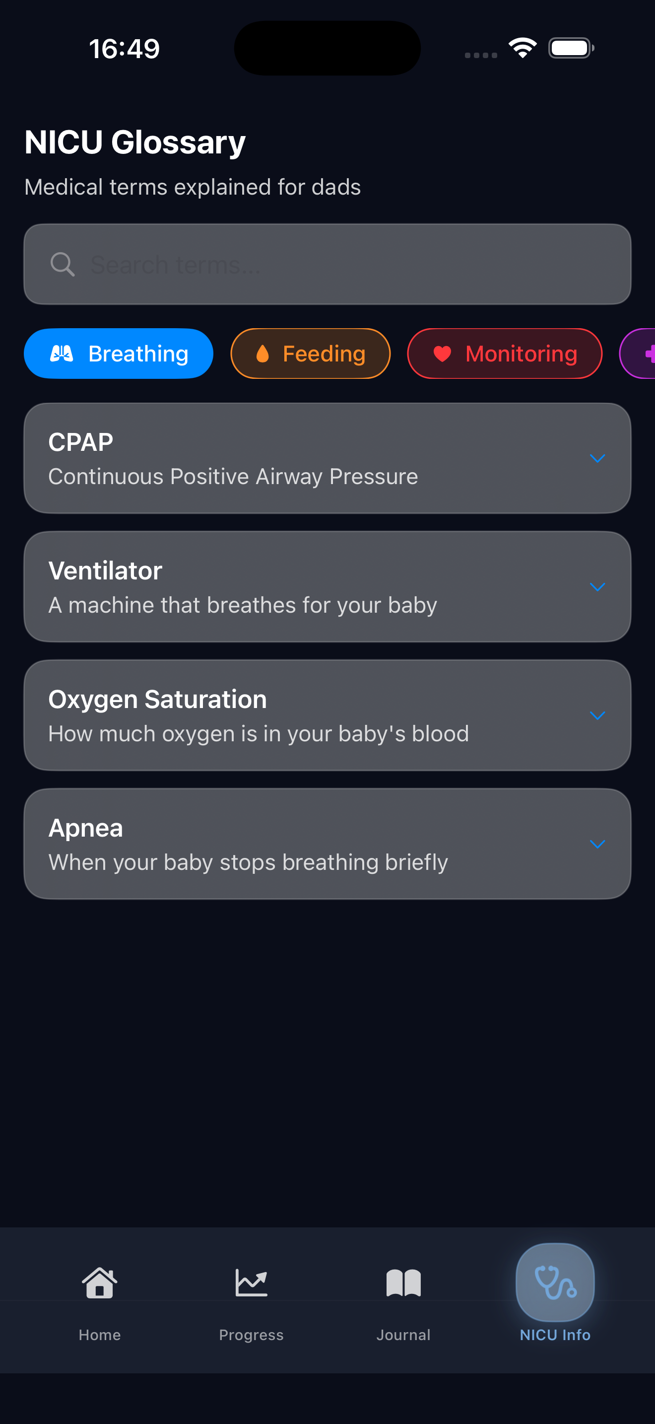 TinySteps iPhone Screenshot 4